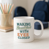 Grappig Terug naar School Ouderbeker; Ontbijt Make Koffiemok