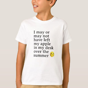 Grappig terug naar school outfits T-shirt