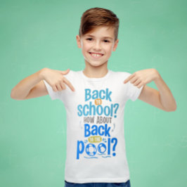 Grappig Terug naar School T-shirt