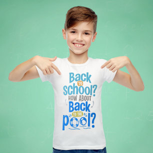 Grappig Terug naar School T-shirt