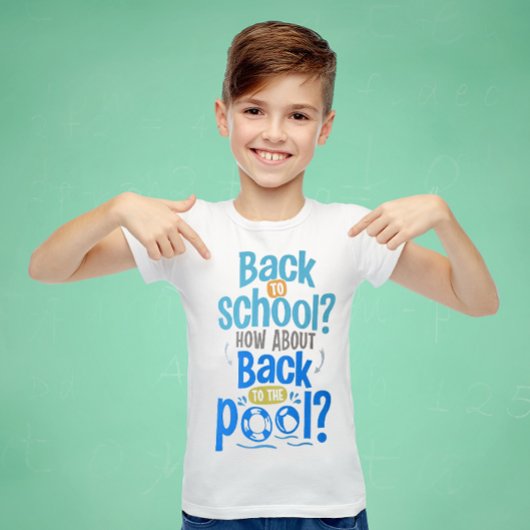 Grappig Terug naar School T-shirt