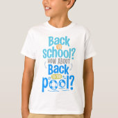 Grappig Terug naar School T-shirt (Voorkant)