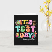 Grappig testen op de testdag dat je deze pijn hebt kaart (Gele Bloem)