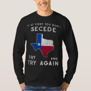 Grappig Texas Flag Trots motiverend Texaans Texaan T-shirt