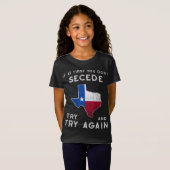 Grappig Texas Flag Trots motiverend Texaans Texaan T-shirt (Voorkant volledig)