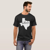 Grappig Texas Shithole Sarcastic Graphic T-Shirt (Voorkant volledig)