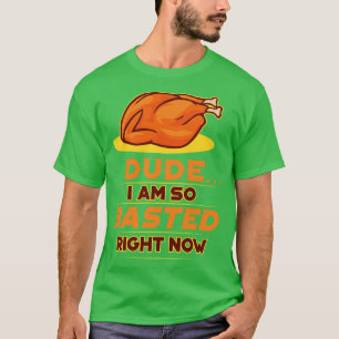 Grappig Thanksgiving Day, zo gebrand op het huidig T-shirt