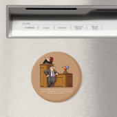 Grappig Thanksgiving Dinner Party Favor Magnet (Insitu (Vaatwasser))