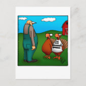 Grappig Thanksgiving "Ik ben met heerlijk" Briefka Feestdagenkaart (Voorkant)