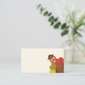 Grappig | Thanksgiving Peek-a-Boo Turkije Plaatskaartje (Staand voorkant)