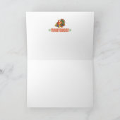 Grappig Thanksgiving Turkije Feestdagen Kaart (Binnen)