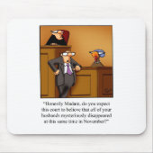 Grappig Thanksgiving Turkije proces! Muismat (Voorkant)