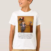 Grappig Thanksgiving Turkije proces! T-shirt (Voorkant)