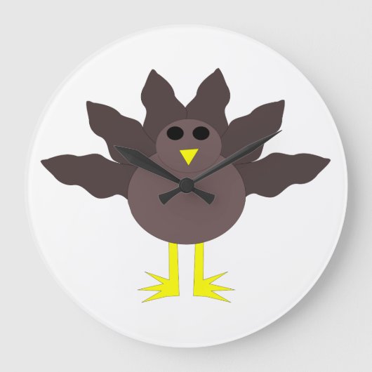 Grappig Thanksgiving van de Turkse muur Grote Klok (Voorkant)