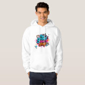 Grappig - The Grind Don't Stop - Graffiti Straat Hoodie (Voorkant volledig)