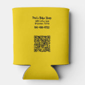 Grappig thema van Old Lady Baker Blikjeskoeler (Achterkant)