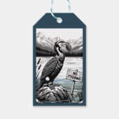 Grappig Thema Vissen Cadeaulabel (Voorkant)