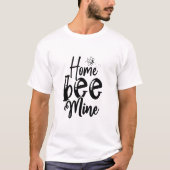 Grappig Thuis Bijen Mij - Bij T-shirt (Voorkant)