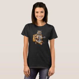 Grappig Tiger Rockster T-Shirt