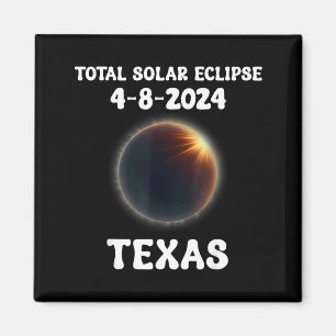 Grappig Tijdens Totale Zonsverduistering Twee Keer Magneet