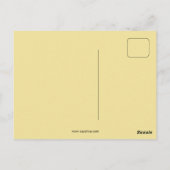 Grappig tijdspaarder voor luie mensen briefkaart (Achterkant)