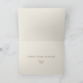 Grappig Time Clock Happy Birthday Kaart voor vader (Binnen)