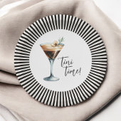 Grappig 'Tini Time Espresso Martini Cocktail Party Papieren Bordje
