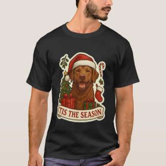 Grappig Tis Het Seizoen Chesapeake Bay Retriever H T-shirt