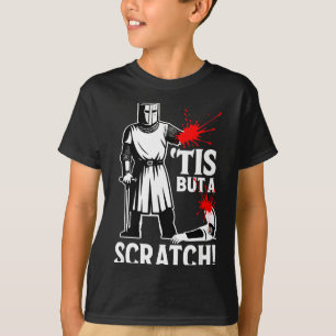 Grappig Tis Maar Kras Grappig Middeleeuws T-shirt