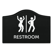 Grappig Toiletbord Dansfeest Badkamerbord