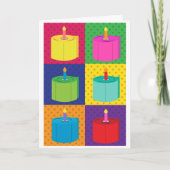 Grappig Toiletpapier Verjaardag Pop Art Kaart (Voorkant)