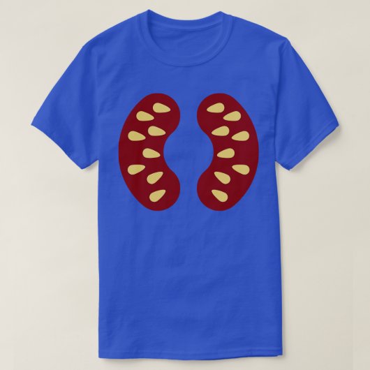 Grappig Tomato Slice Kostuum T-shirt (Design voorkant)