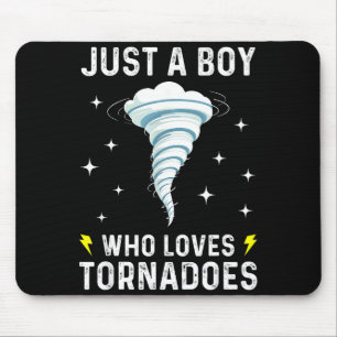 Grappig Tornado Cadeau Voor Jongens Kinderen Orkaa Muismat
