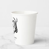 Grappig Tot De Dood Doen Ons Feest Bruiloftspapier Papieren Bekers (Links)