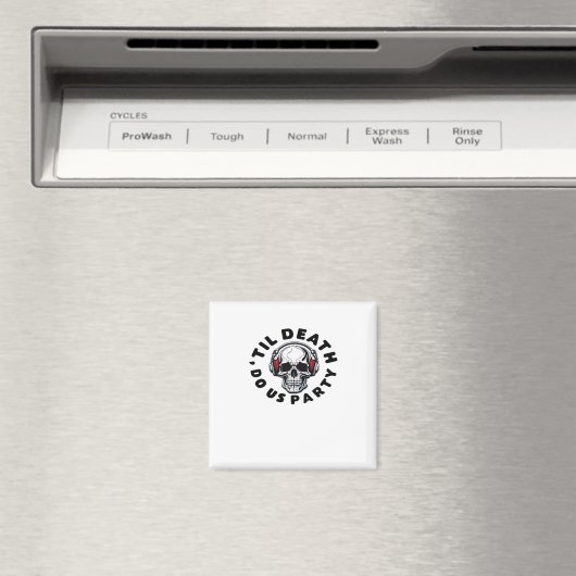 Grappig Tot De Dood Doen Ons Feest Halloween Muzie Magneet (Insitu (Vaatwasser))