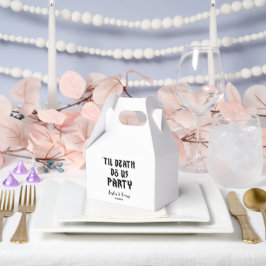 Grappig Tot De Dood Doen Ons Party Wedding Favorie Bedankdoosjes