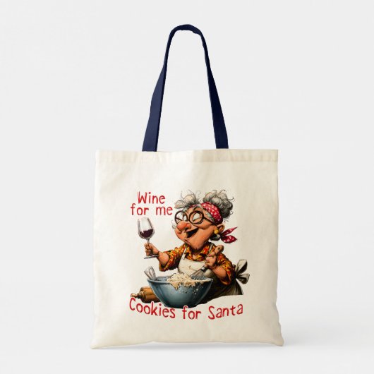 Grappig Tote Bag (Achterkant)