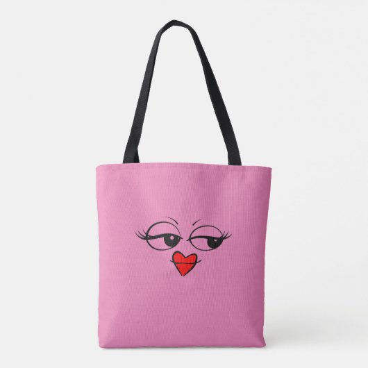 Grappig Tote Bag (Achterkant)