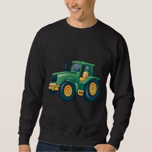 Grappig Tractor Cartoon Ontwerp Trui