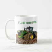 Grappig Tractor Farming Kantoor Werk Koffiemok (Links)