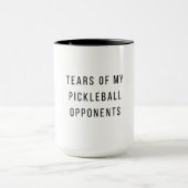 Grappig tranen van mijn Pickleball-tegenhangers Ty Mok (Midden)