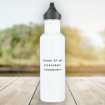 Grappig tranen van mijn Pickleball-tegenhangers Ty Waterfles<br><div class="desc">Grappig modern roestvrij stalen flesje met TEARS VAN MIJN PICKLEBALL OPPONENTS in een trendy minimalistische typografie,  perfect om angst in het hart van je praktijkgamepartners te brengen! ;)</div>