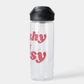 Grappig Trashy & Sassy citaat Waterfles (Achterkant)
