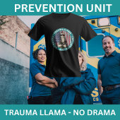 Grappig Trauma Lama Preventie Unit Medisch T-shirt