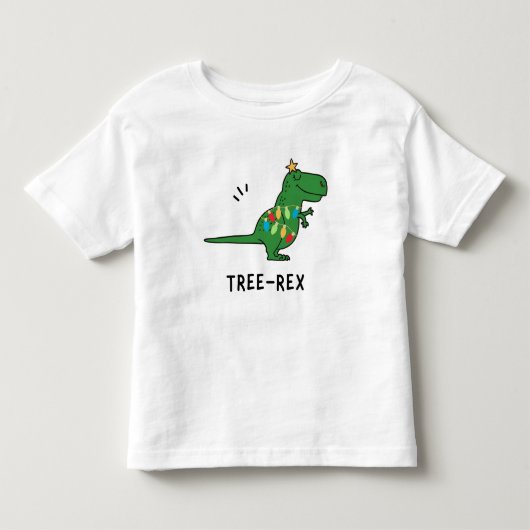 Grappig Tree-Rex Christmas T-shirt (Voorkant)