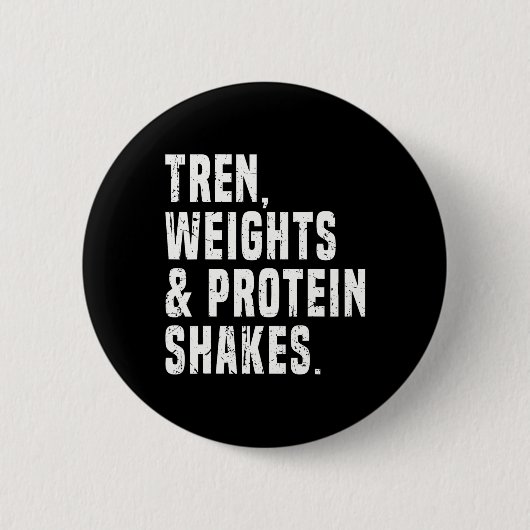 Grappig Trenbolone Ronde Button 5,7 Cm (Voorkant)