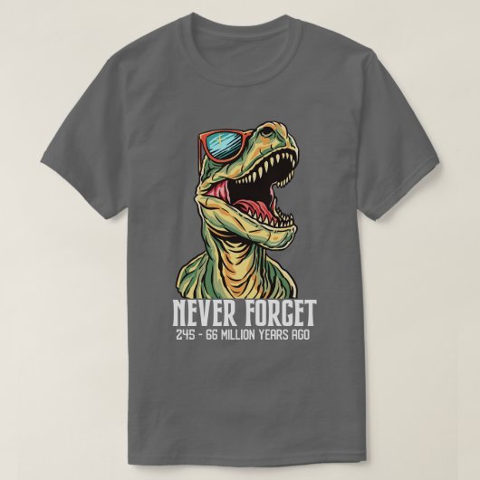 Grappig TRex Dinosaurus Gifts Mannen Vrouwen Kinde T-shirt (Design voorkant)