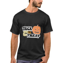 Grappig Trick or Treat Halloween T-shirt