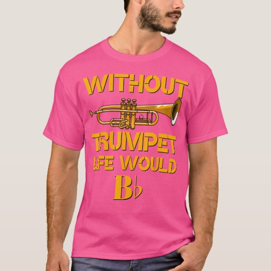 Grappig Trompet Shirt Pun Marching Band Trompet Ja (Voorkant)