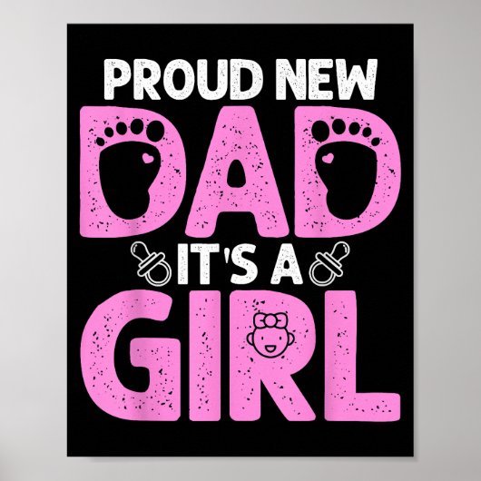 Grappig Trots Nieuwe Vader Cadeau Voor Mannen Vade Poster (Voorkant)